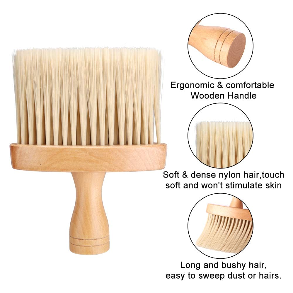 Beauté Secrets Barber Neck Duster Brush Soft Neck Cleaning Brush