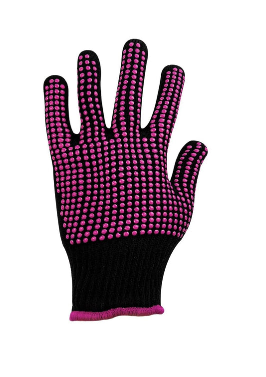 Beauté Secrets Heat Resistant Gloves with Silicone Professional Heat Proof Glove