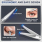 Beauté Secrets Nose Hair Scissors & Grooming Set (Pack of 2) – Ear, Facial, Eyebrow, Beard & Moustache Scissors with Storage Box