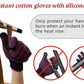 Beauté Secrets Heat Resistant Gloves with Silicone Professional Heat Proof Glove