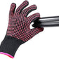 Beauté Secrets Heat Resistant Gloves with Silicone Professional Heat Proof Glove