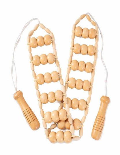 Beauté Secrets Wooden Anti Cellulite Massager & Lymphatic Drainage Massage Tool