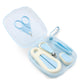 Beauté Secrets 6pcs Baby Nail Care Set | Baby Nail Cutter, Scissors, File, Nose Tweezers, Ear Pick & Bath Thermometer | New Born Grooming Kit