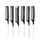 Beauté Secrets 6 Piece Teasing Comb Set