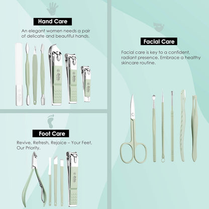Beauté Secrets Nail Cutter Set, Grooming Kit,Manicure Set