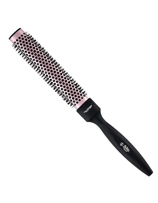 Beauté Secrets Thermo Ceramic Hot Curl Oval Barrel Brush,for Blow-Drying