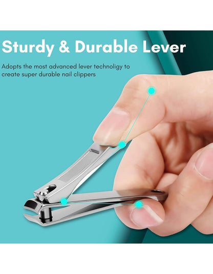 Beauté Secrets Stainless Steel Toenail/Fingernail Clipper