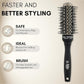 Beauté Secrets Super Gentle Round Brush for Blow Out - Salon Quality Hair Brushe