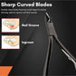 Beauté Secrets Nail Cutter Set 12 Pcs Nail Clipper Set with Nail Filer for Men & Women, Pedicure Kit for Thick Toenails & Fingernails, Manicure kit