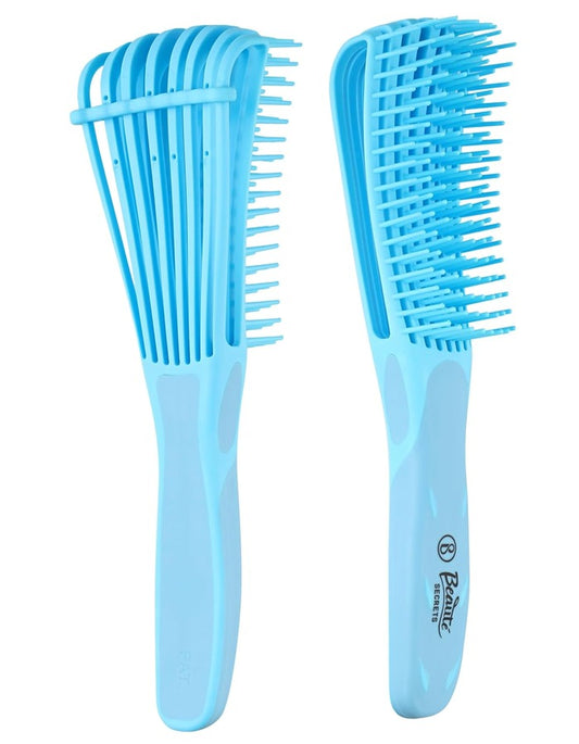 Beauté Secrets Paddle Detangling Hair Brush for Adults and Kids - Suitable for Wet & Dry