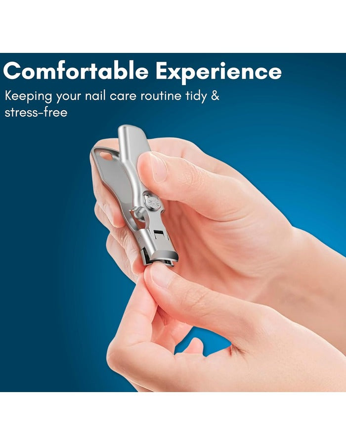 Beauté Secrets Thick Toe Nail Cutter with 10mm wide Jaw Opening, Self Locking Nail Clipper