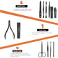 Beauté Secrets Nail Cutter Set 12 Pcs Nail Clipper Set with Nail Filer for Men & Women, Pedicure Kit for Thick Toenails & Fingernails, Manicure kit