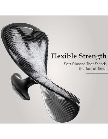 ‎Beauté Secrets Body Buffer Premium Silicone Scrubber for Nourishing, Cleaning & Exfoliating Your Skin
