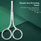 Beauté Secrets Nasal Safety Personal Grooming Scissors with Blunt Round Tip