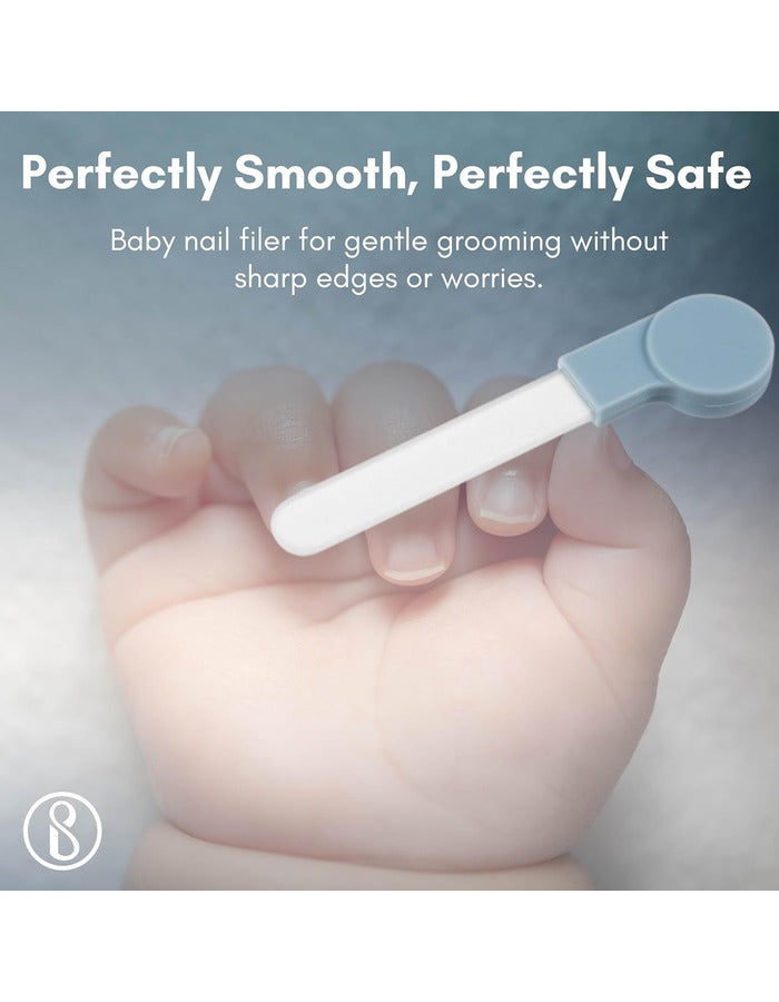 Beauté Secrets Baby Nail Cutter New Born Set 6-in-1 Kids Grooming Kit with Scissors, Nail Clipper, Nail File, Tweezer