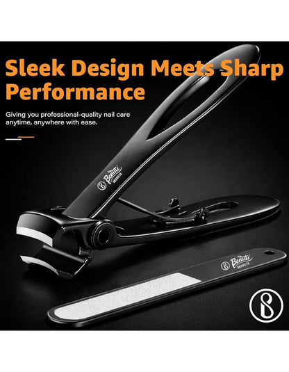 Beauté Secrets Luxury 15mm Wide Jaw Opening Nail Clippers