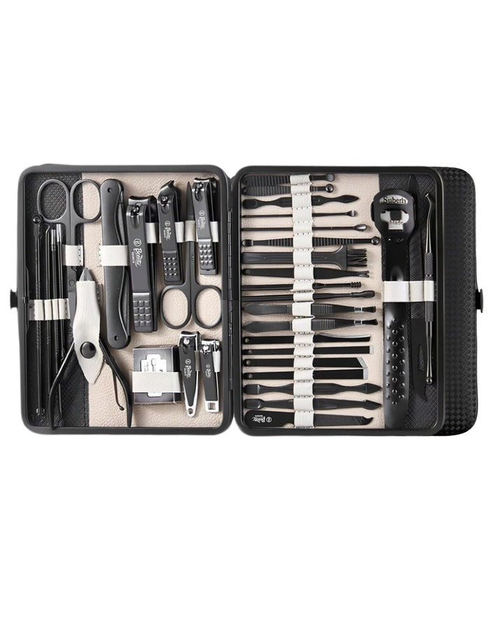 Beauté Secrets Manicure Set 36 in 1 Nail Clipper Set, Fingernail & Toenail Clippers