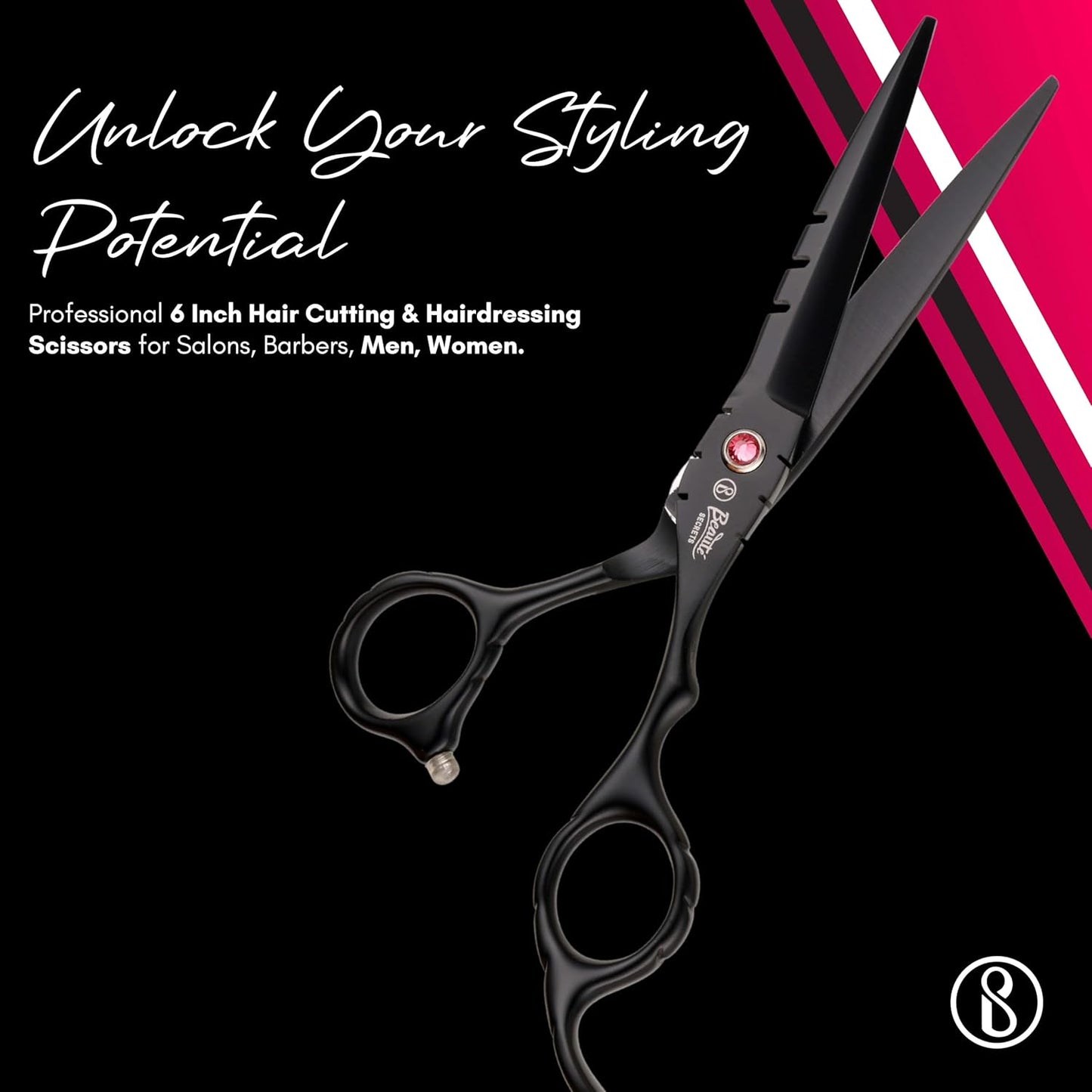 Beauté Secrets Hair Cutting and Hairdressing Scissors