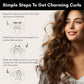 Beauté Secrets Heatless Hair Curler, Flexible Curling Rod with Hook, Satin Rollers for All Hair Types