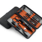 Beauté Secrets Nail Cutter Set 12 Pcs Nail Clipper Set with Nail Filer for Men & Women, Pedicure Kit for Thick Toenails & Fingernails, Manicure kit