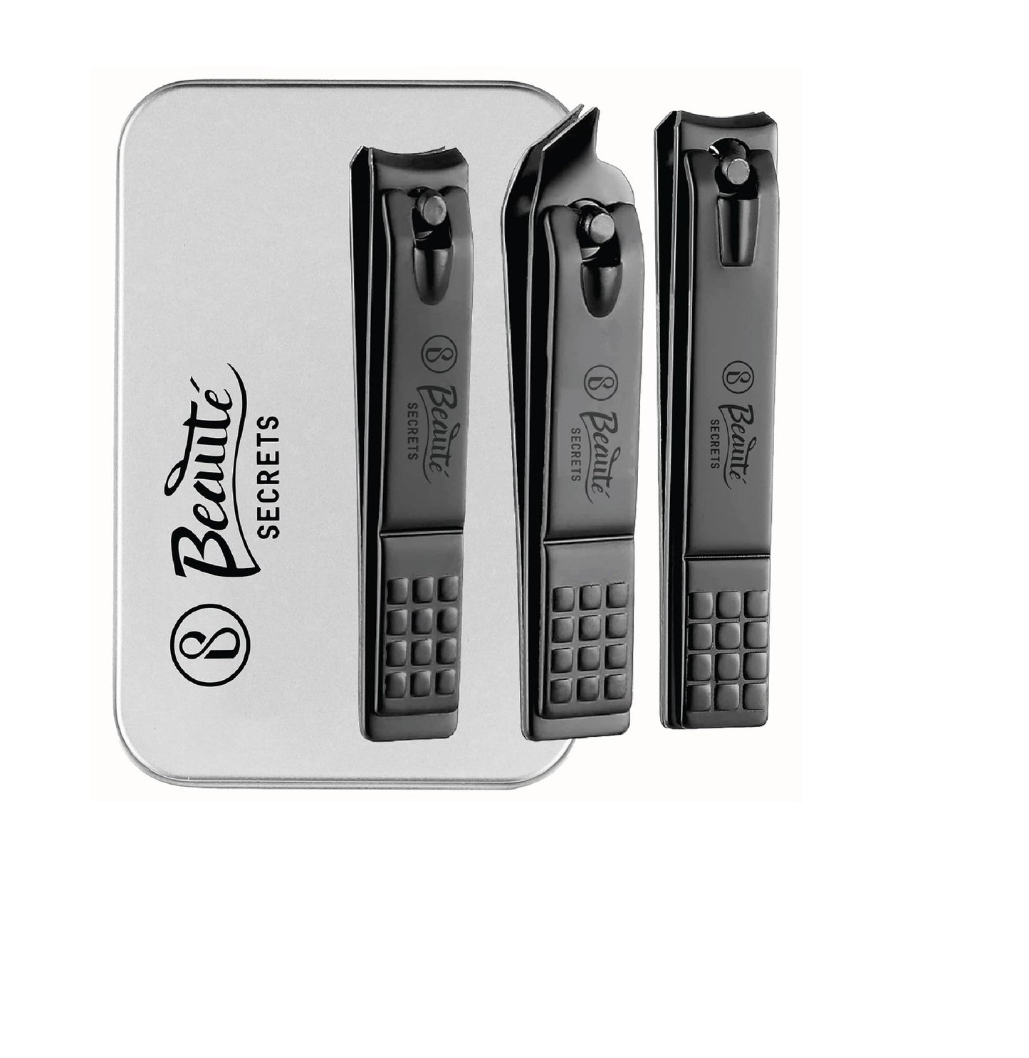 Beauté Secrets Nail Clippers, Sharp Sturdy Toenail Clippers