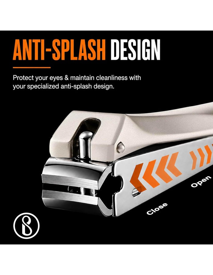 Beauté Secrets Nail Cutter Clippers With Curved Nail File