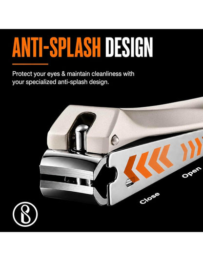Beauté Secrets Nail Cutter Clippers With Curved Nail File
