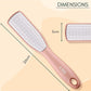 Beauté Secrets Foot Scrubber Never-Cut-Your-Feet Foot File Callus Remover