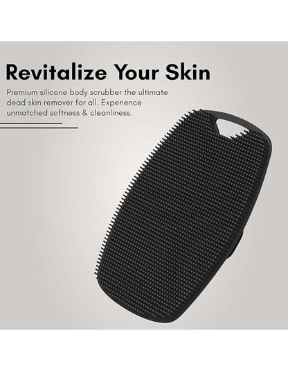 ‎Beauté Secrets Body Buffer Premium Silicone Scrubber for Nourishing, Cleaning & Exfoliating Your Skin