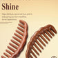 Beauté Secrets Wide Tooth Wooden Comb for Hair Detangling | Wooden scalp massager for hair growth