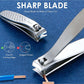 Beauté Secrets Nail Cutter - Professional Nail Clipper with Curved Blade