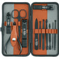 Beauté Secrets Nail Cutter Set 12 Pcs Nail Clipper Set with Nail Filer for Men & Women, Pedicure Kit for Thick Toenails & Fingernails, Manicure kit