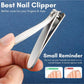 Beauté Secrets Nail Cutter - Professional Nail Clipper with Curved Blade