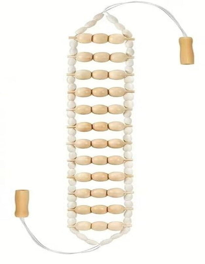 Beauté Secrets Wooden Anti Cellulite Massager & Lymphatic Drainage Massage Tool