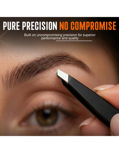 Beauté Secrets 6PCS Professional Eyebrow Tweezers Set for Women and Men