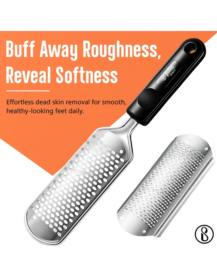 Beauté Secrets Essentials Pedicure Foot File Callus Remover, Foot Scrubber