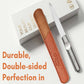 Beauté Secrets Premium Stainless Steel Nail File with Leather Case | Professional Metal Nail Filer for Smooth Shaping | Durable, Reusable Manicure Pedicure Tool for Women & Men