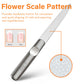 Beauté Secrets Premium Stainless Steel Nail File with Leather Case | Professional Metal Nail Filer for Smooth Shaping | Durable, Reusable Manicure Pedicure Tool for Women & Men