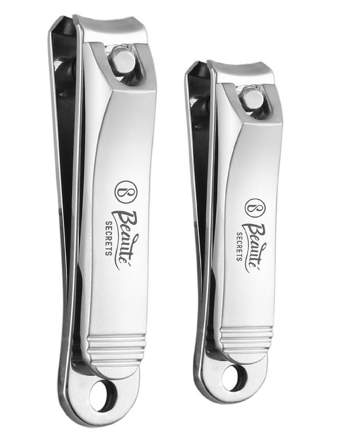 Beauté Secrets Stainless Steel Toenail/Fingernail Clipper