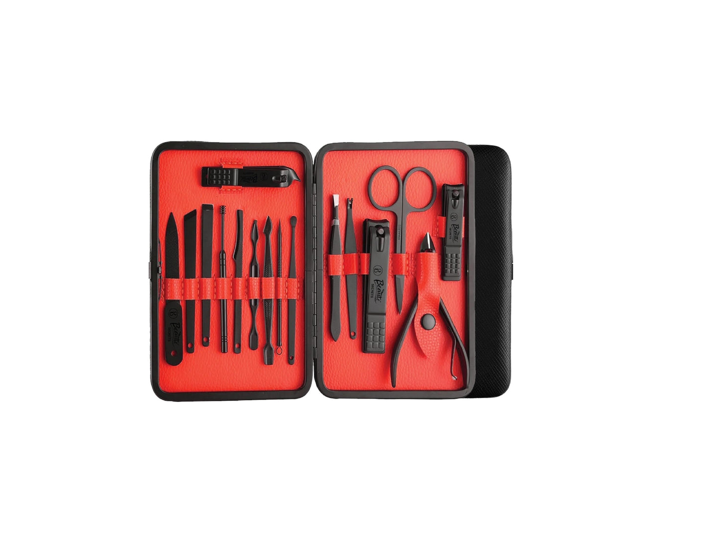 Beauté Secrets Manicure Set Nail Clippers with Travel Case