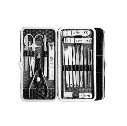 Beauté Secrets 18 in 1 Manicure Pedicure Kit with Nail Cutter