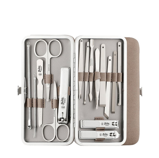 Beauté Secrets Manicure Set Nail Clippers Kit Manicure Pedicure Gift Set