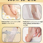 Beauté Secrets Double-Sided Pumice Stone with Handle | Foot Scrubber & Callus Remover for Dead Skin
