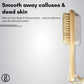 Beauté Secrets Foot Scrubber for Dead Skin & Foot Scraper | Foot Brush & Pumice Stone Combo with Wooden Handle