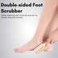 Beauté Secrets Foot Scrubber for Dead Skin & Foot Scraper | Foot Brush & Pumice Stone Combo with Wooden Handle
