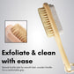 Beauté Secrets Foot Scrubber for Dead Skin & Foot Scraper | Foot Brush & Pumice Stone Combo with Wooden Handle
