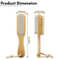 Beauté Secrets Foot Scrubber for Dead Skin & Foot Scraper | Foot Brush & Pumice Stone Combo with Wooden Handle