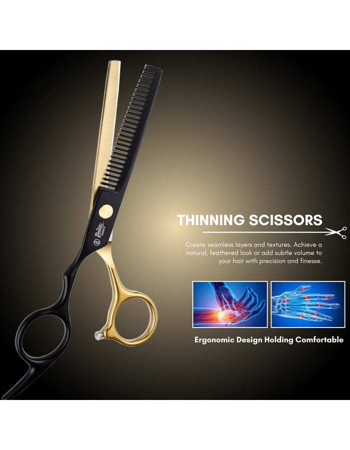 Beauté Secrets Hairdressing Scissors, Hair Thinning Scissors