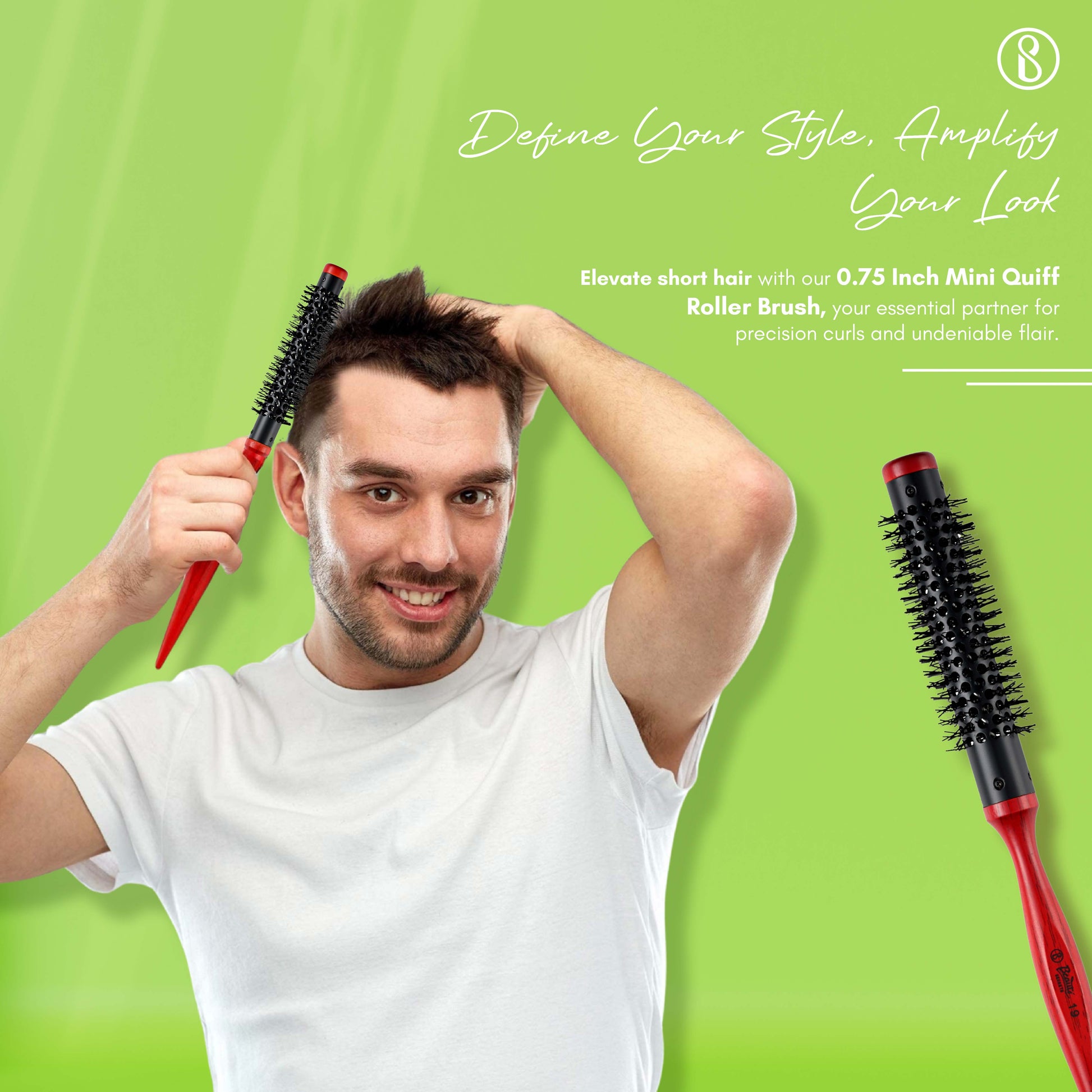 Round Brush Hair Style Round Brush Hair Style - Main Image