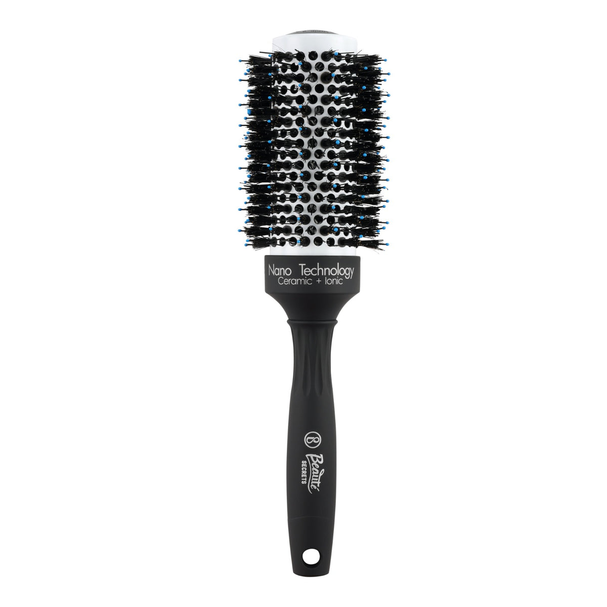 Beauté Secrets 43 mm Round Hair Dryer Brush with Boar and Nylon Bristles
